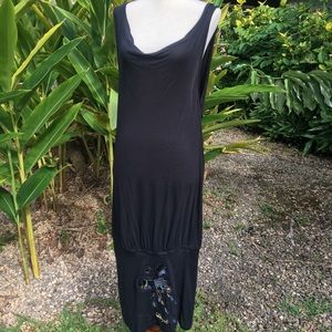Desigual black jersey dress